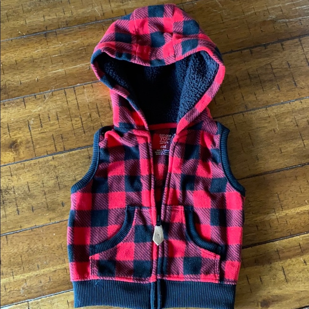 Baby boy fleece vest